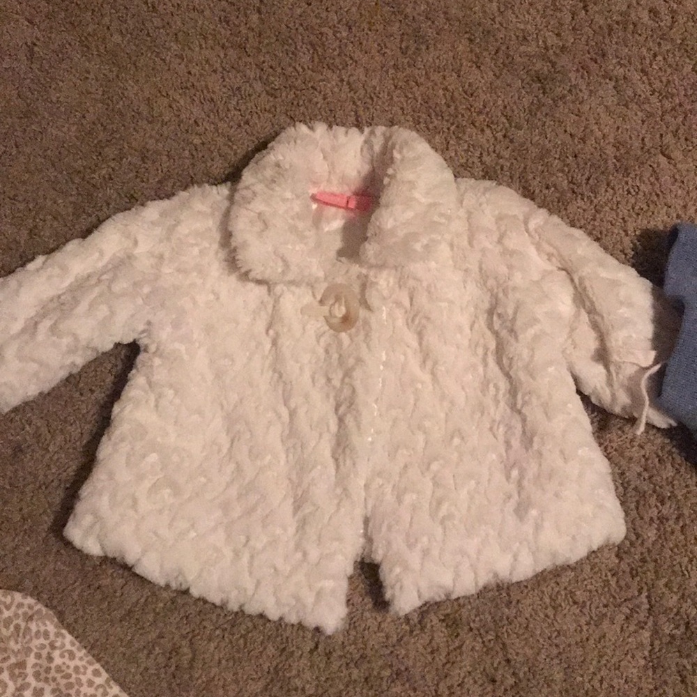 Baby fur coat